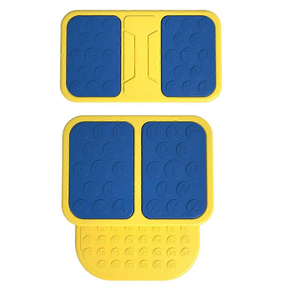 Double Layers Step Stool Toilet Chair Foot Step Stool for Daily Use 1Pcs Yellow