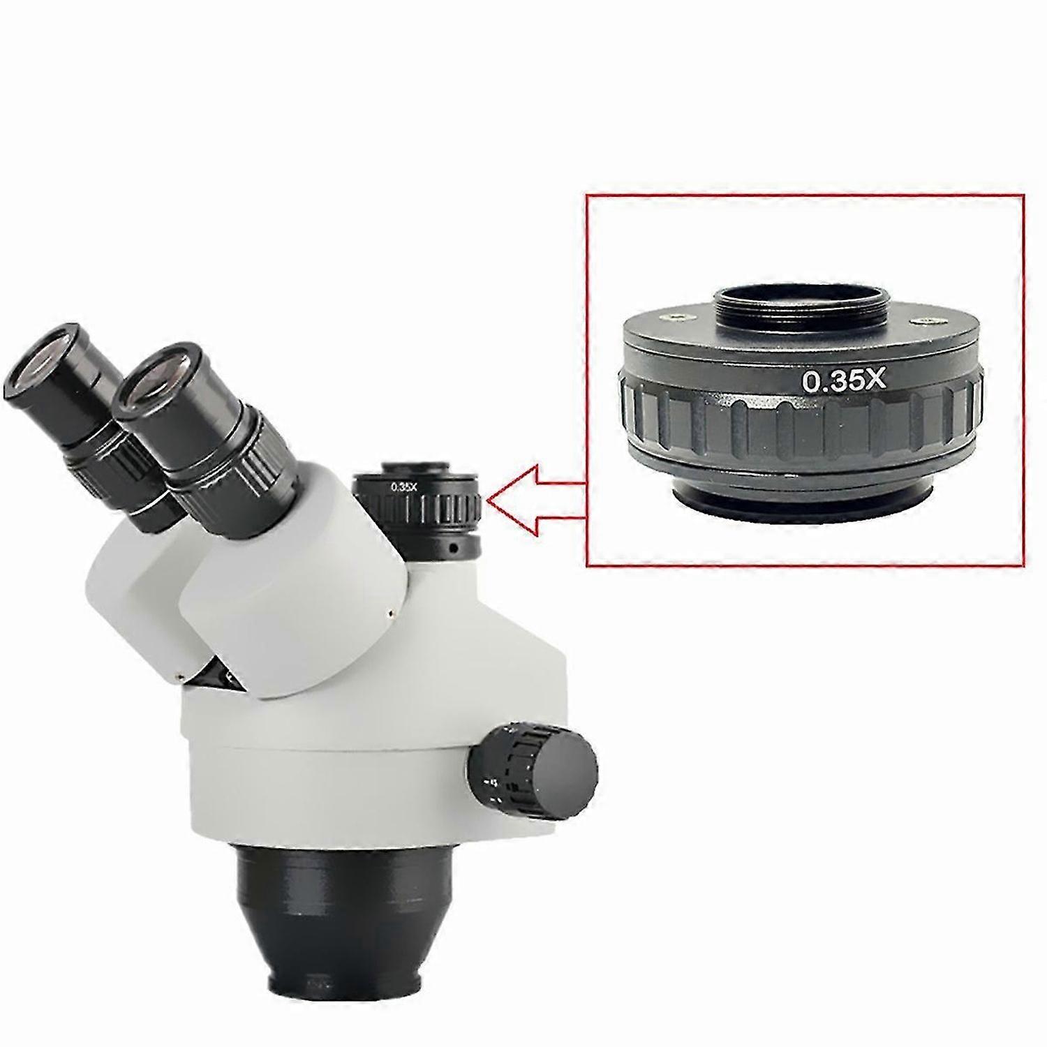 C Mount Adapters Lens CCD for Trinocular Stereo Microscope Camera