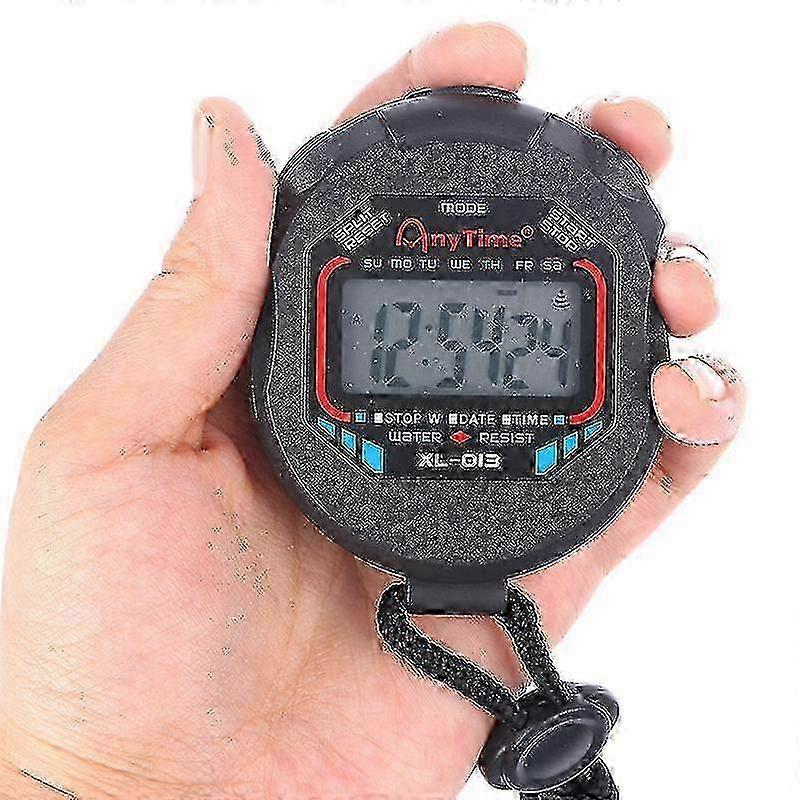 2025 Lcd Digital Professional Chronograph Timer Counter Stop Watch Stopwatch Handheld