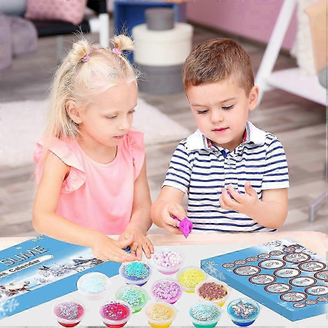 Weihnachtsgeschenk Crystal Clay 24 digitale Jalousien - Perfet Wie in der Abbildung gezeigt