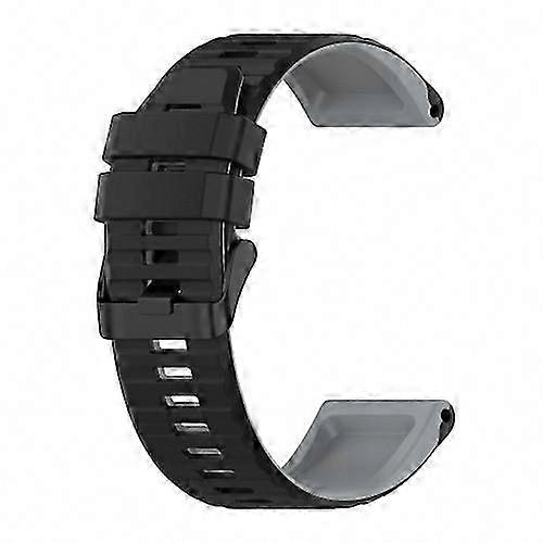 Garmin Fenix 6 22mm Silicone Mixing Color Watch Band Replacement Strap