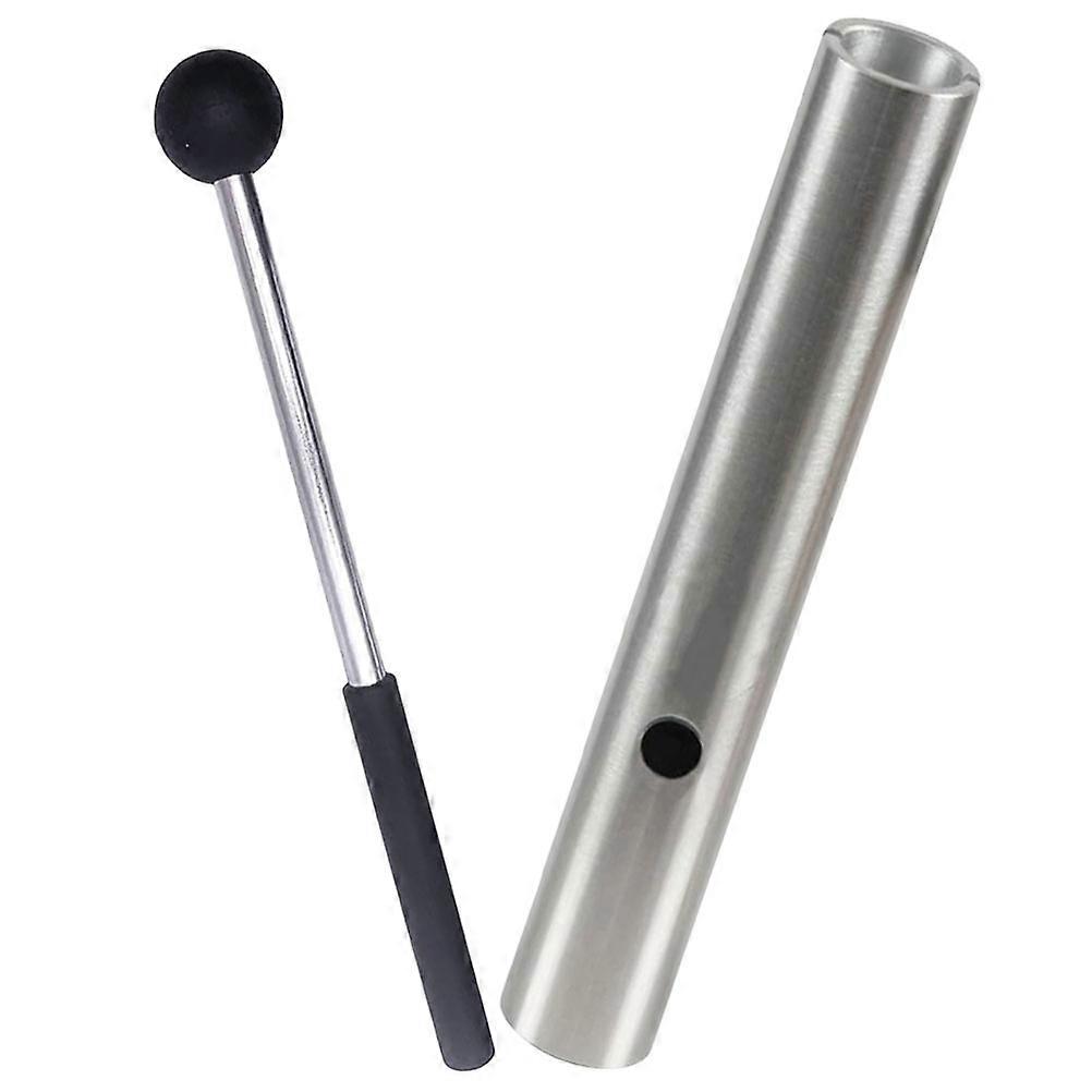 Percussion Tube Set With Mallet For Indoor Use And Music Education Made Of Rubber And Alloy For Rhythm Teaching 1 Set