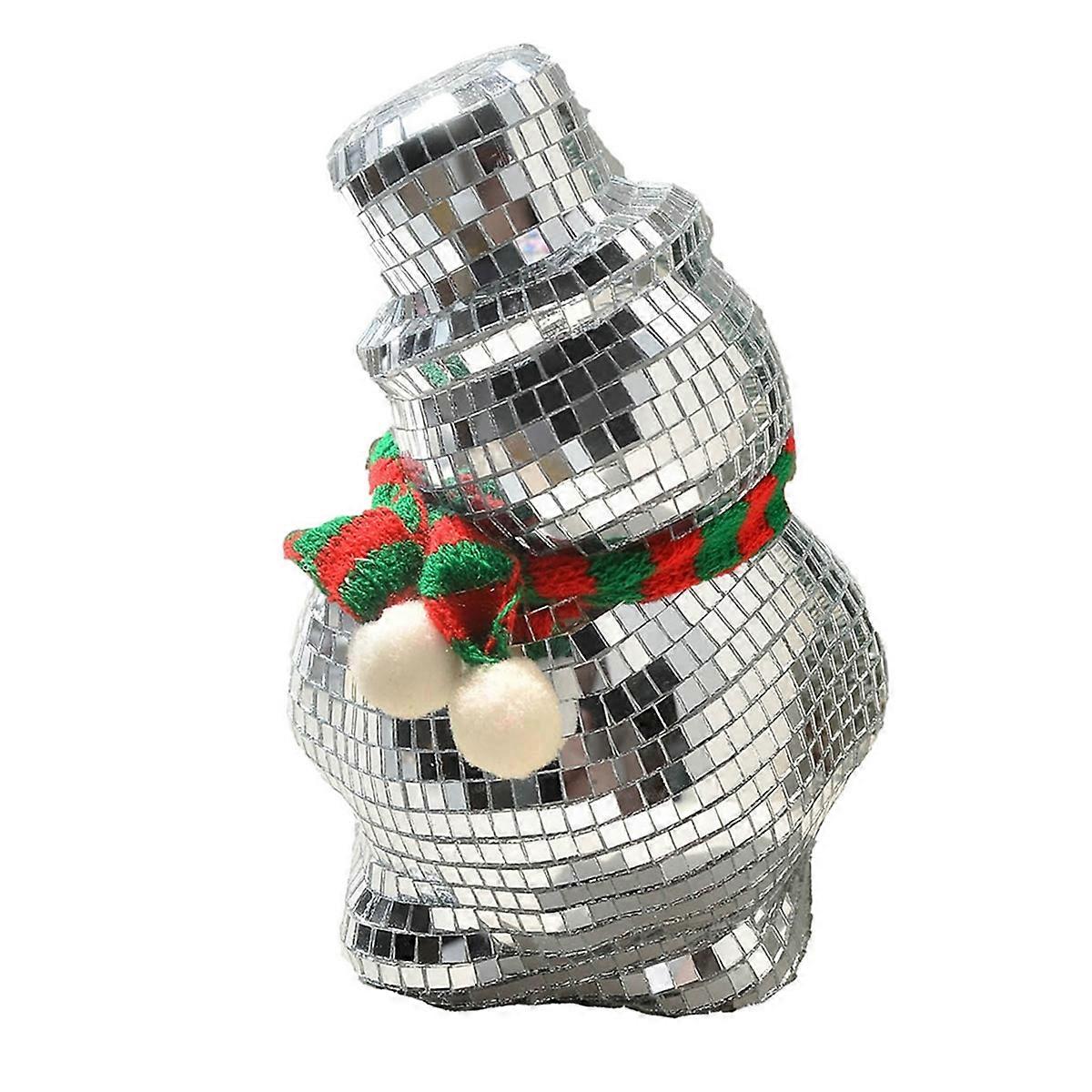Christmas Disco Ball Retro Reflective Human Decoration