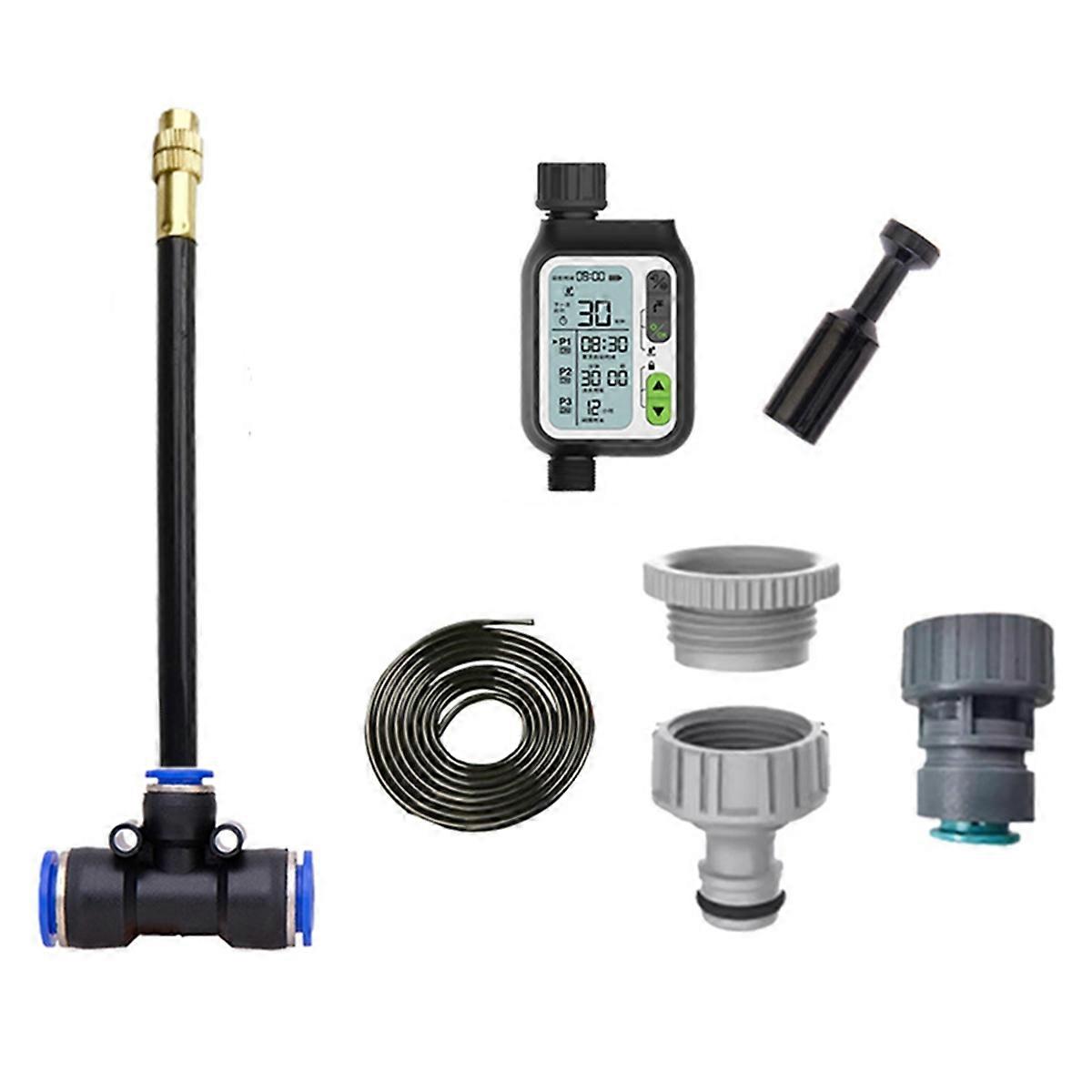 Irrigation Water Timer Garden Drip Accessories Sprinkler