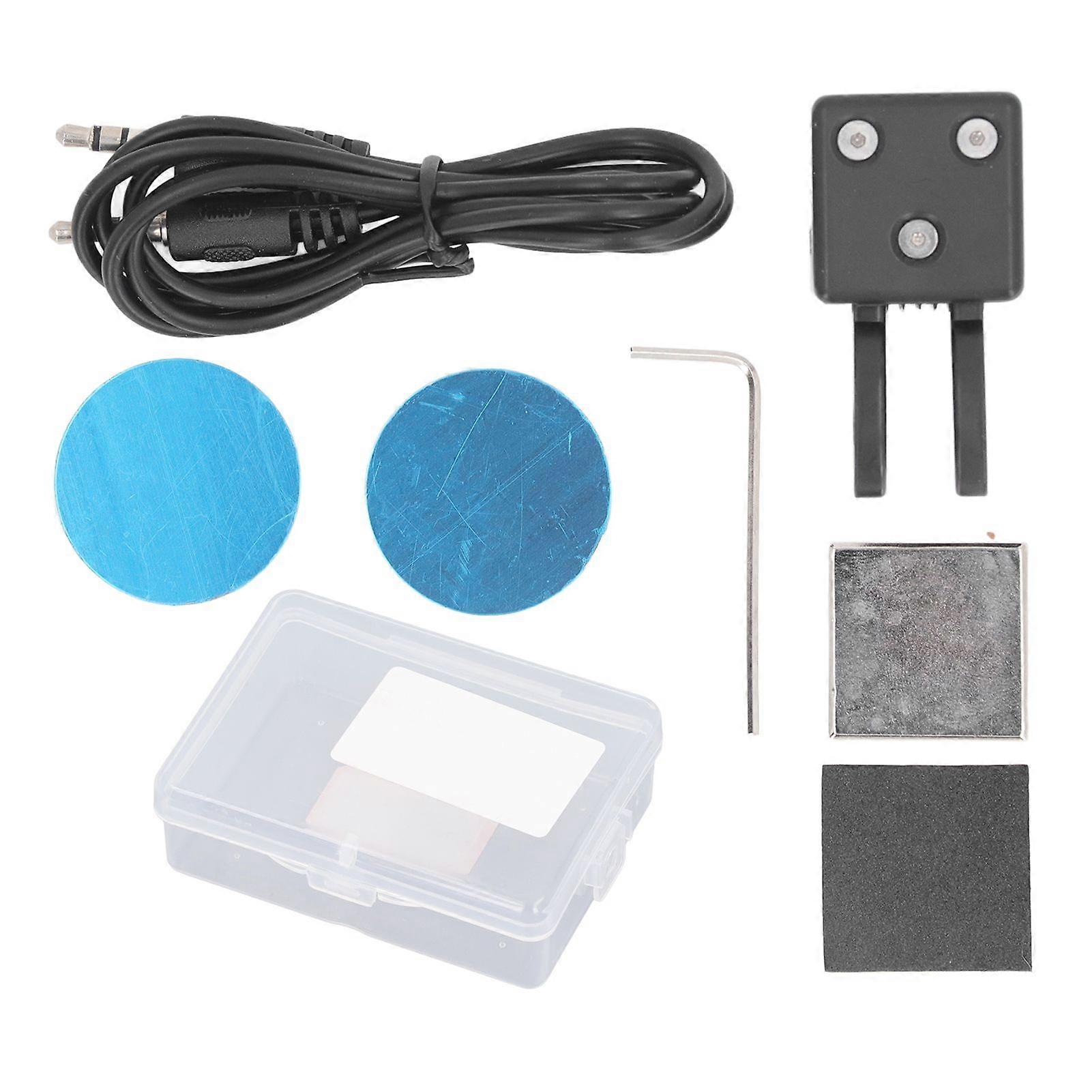 Morse Code Key Double Paddle Automatic Telegraph Key Short Wave Radio CW Key with Magnetic Base QU2020