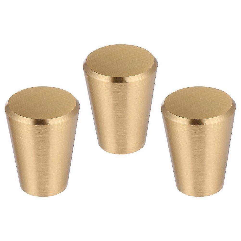 Furniture Handles Metal Drawer Knobs for Home Use 15Pcs Golden Copper