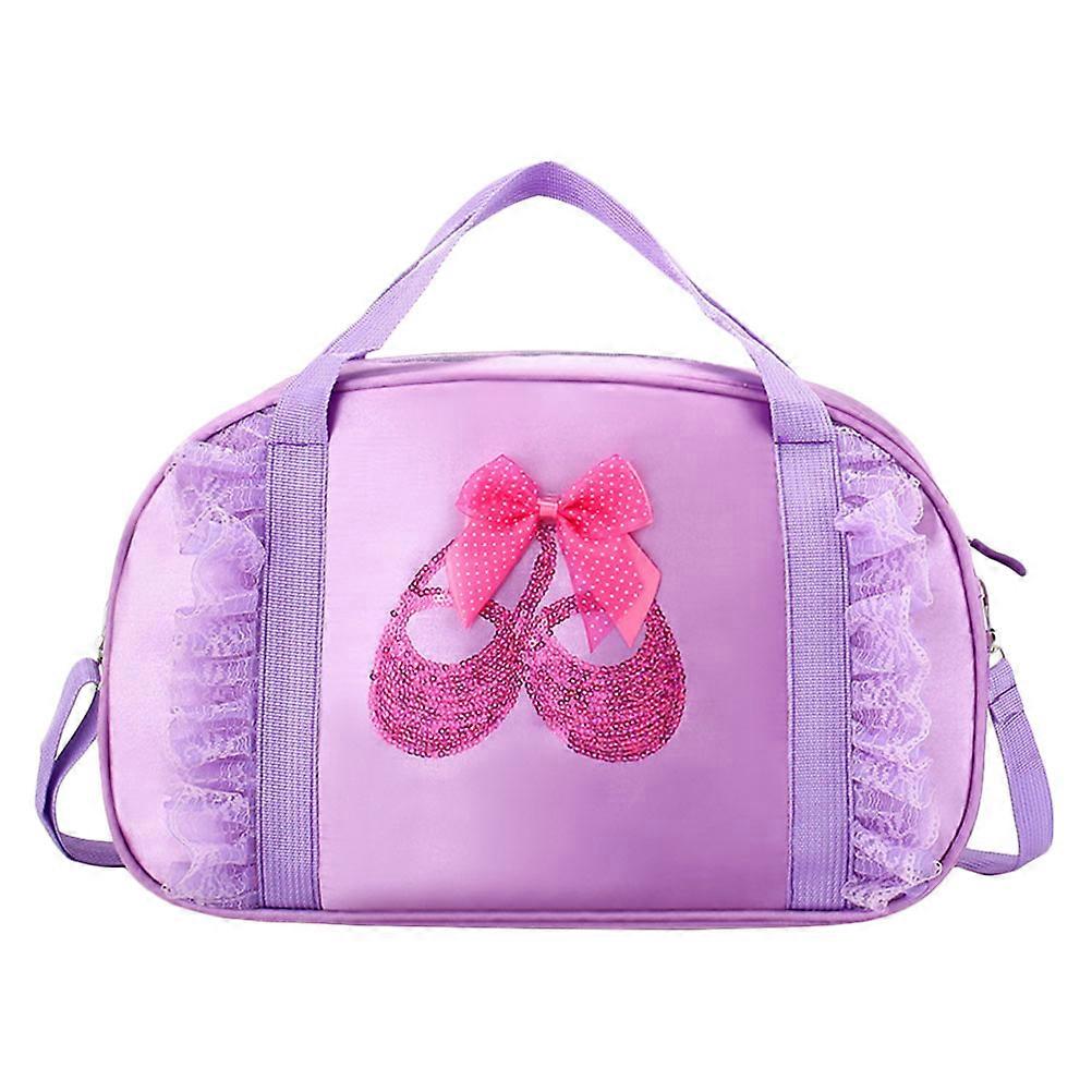 Delicate Ballet Dance Bag for Storage Children Single Shoulder Bag
