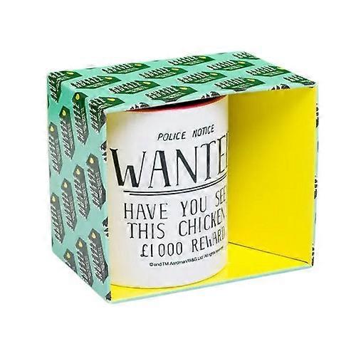 Wallace and Gromit Wanted Poster Feathers McGraw Mug