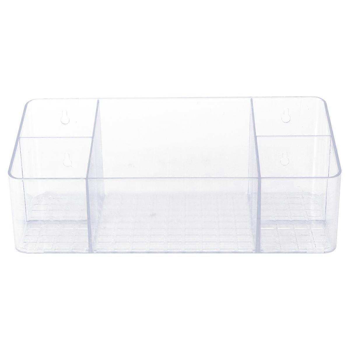 Desktop Storage Rack for Storage 3Pcs No Punching Bathroom Box
