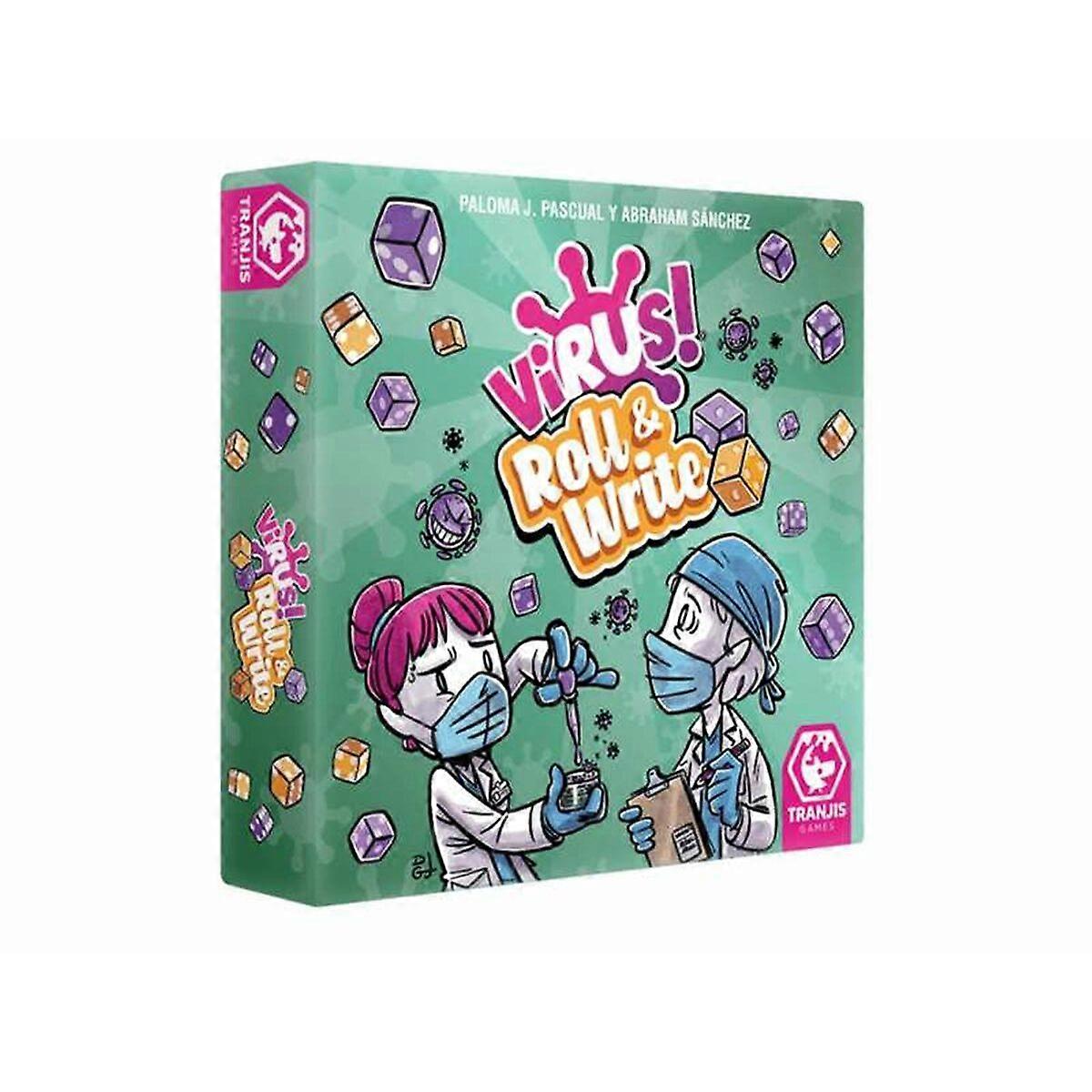 Board game Tranjis Games Virus! Roll & Write