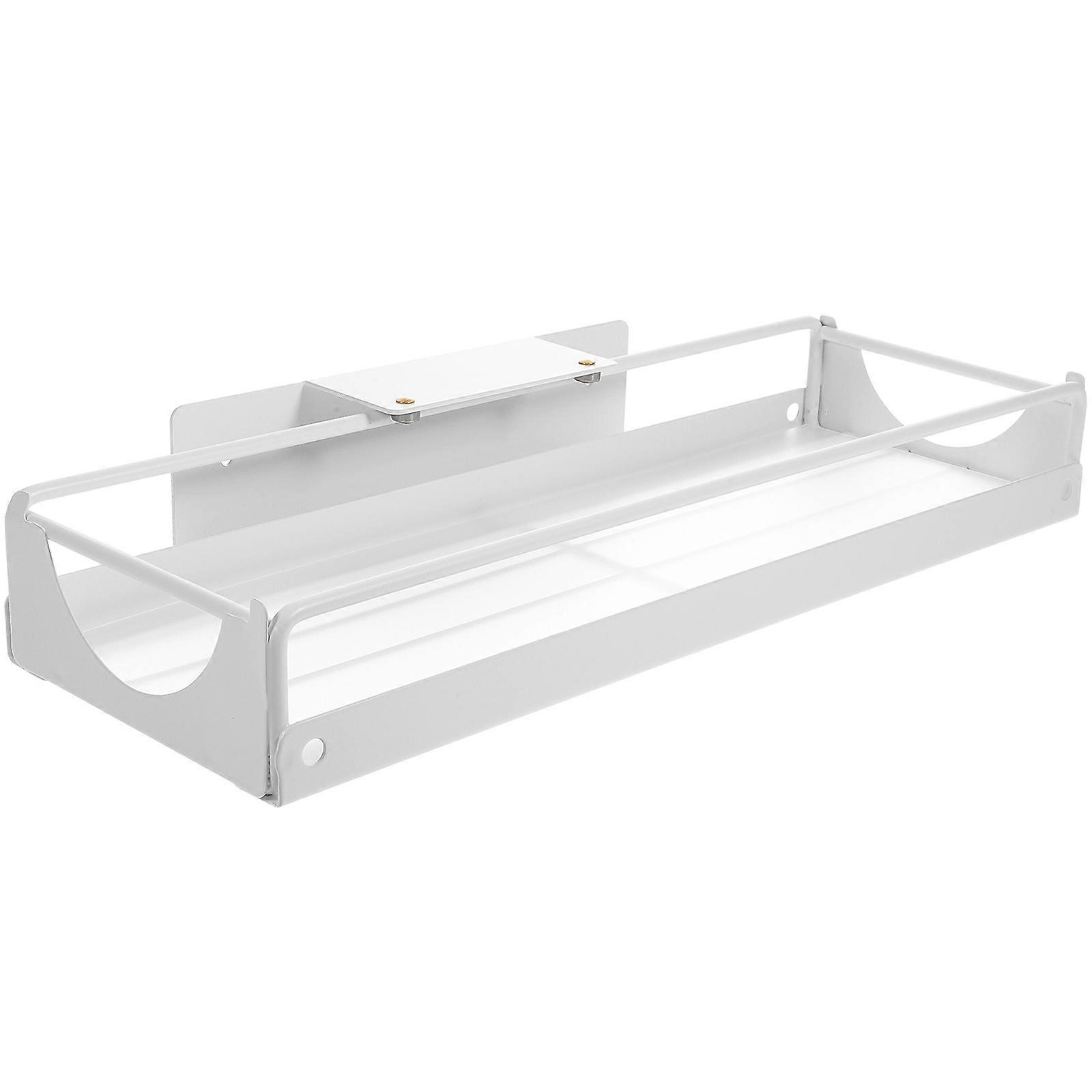 Pull Out Drawers Metal Cabinet Organizer for Storage 2Pcs Under Sink White