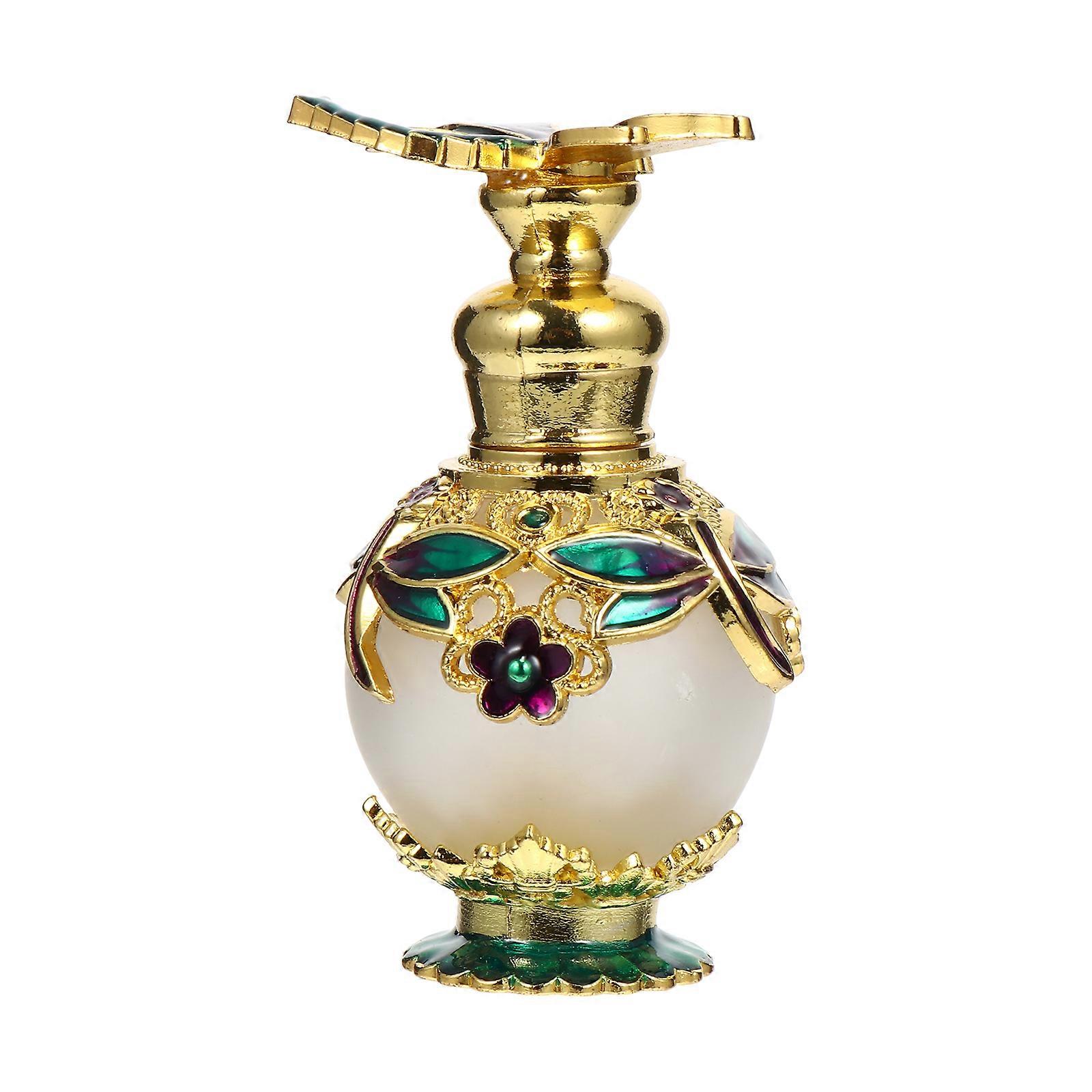 Glass Essential Oil Bottle Aromatherapy Bottle for Storage Use 4Pcs