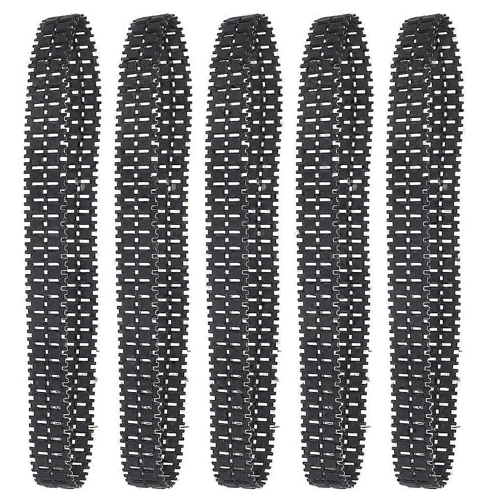Rubber Tank Tracks Replacement for Remote Control DIY Tank Tracks 5Pcs