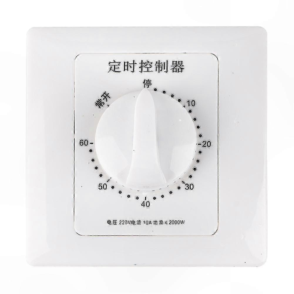 220V Mechanical Timer Switch with Countdown Function for Indoor Use