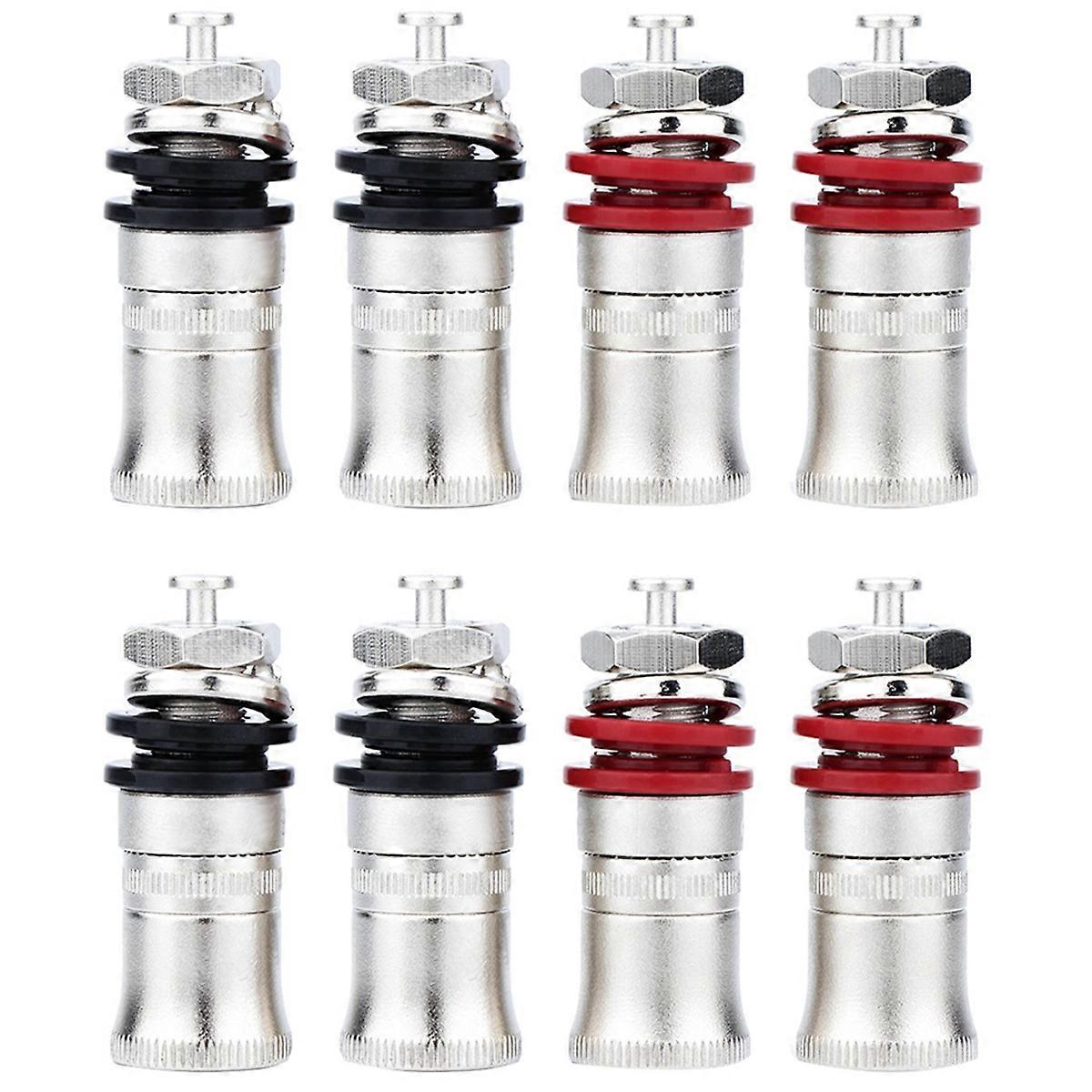 8X Plated Speaker Amplifier Binding Post Terminal Banana Plug Socket Output Connector Hifi Audio DIY