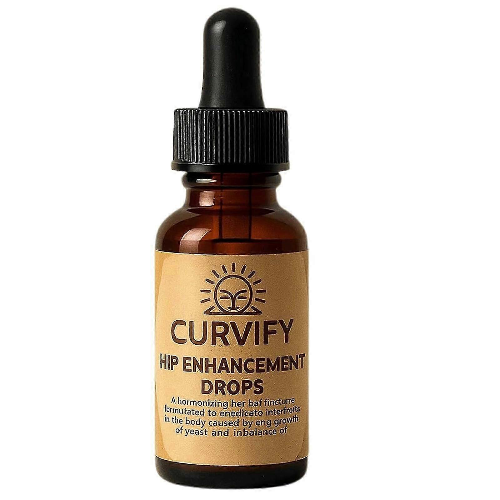 1-3x CURVIFY HIP ENHANCEMENT DROPS BODY OIL, Billen verstevigen en vormgeven 60ML