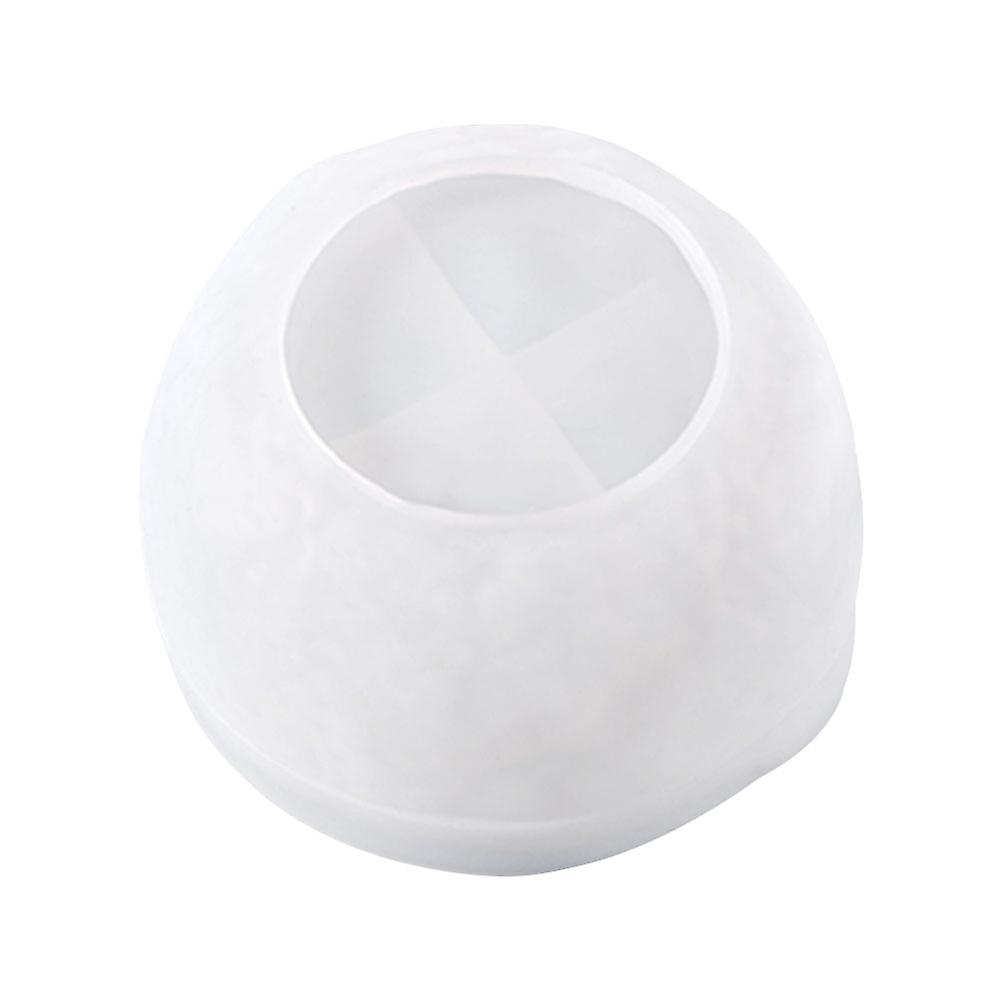 White Silicone Mold DIY Storage Bowl Mold for Craft Use 2Pcs