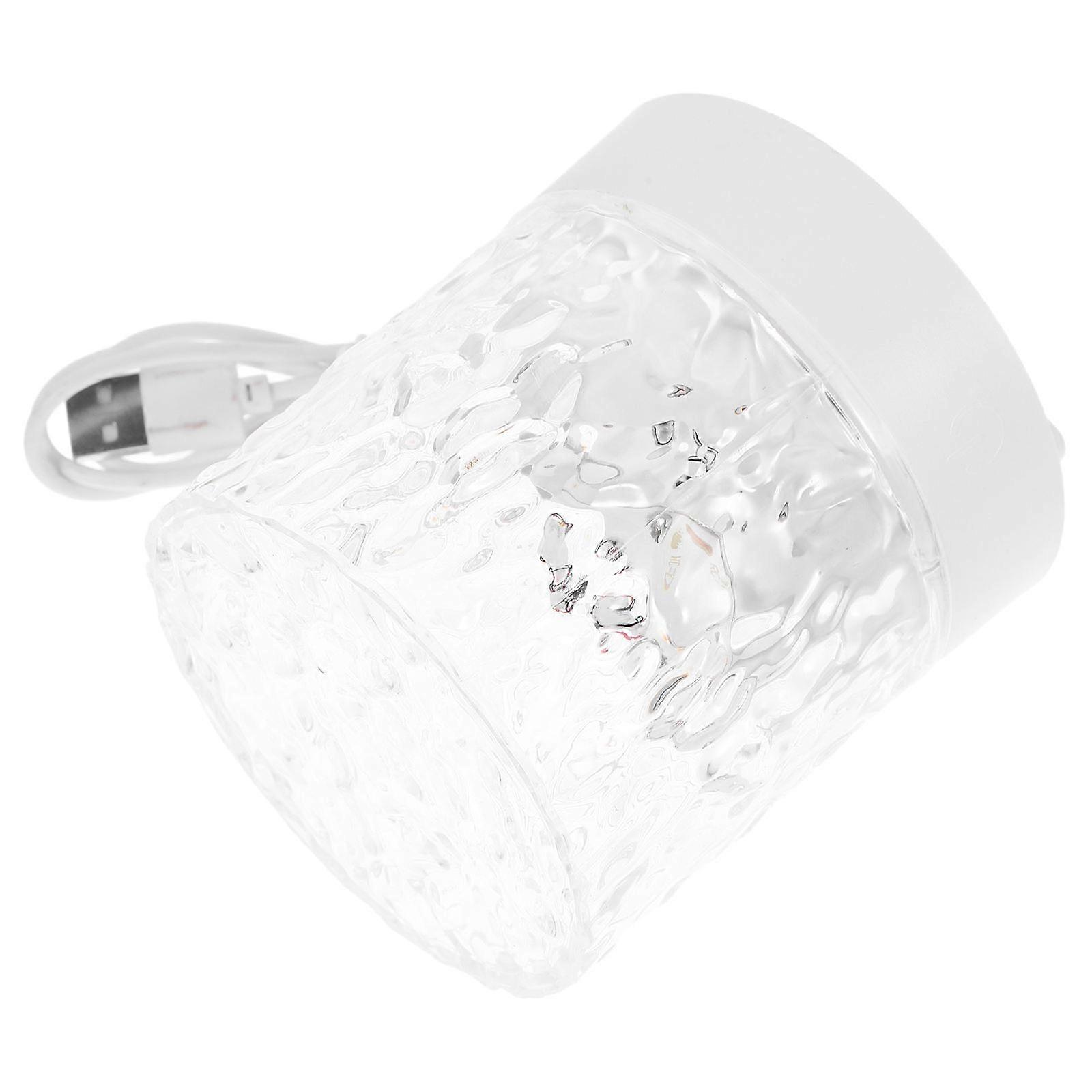 Bed Light Desktop Lamp for Lighting 5Pcs Transparent USB Romantic Table Lamp