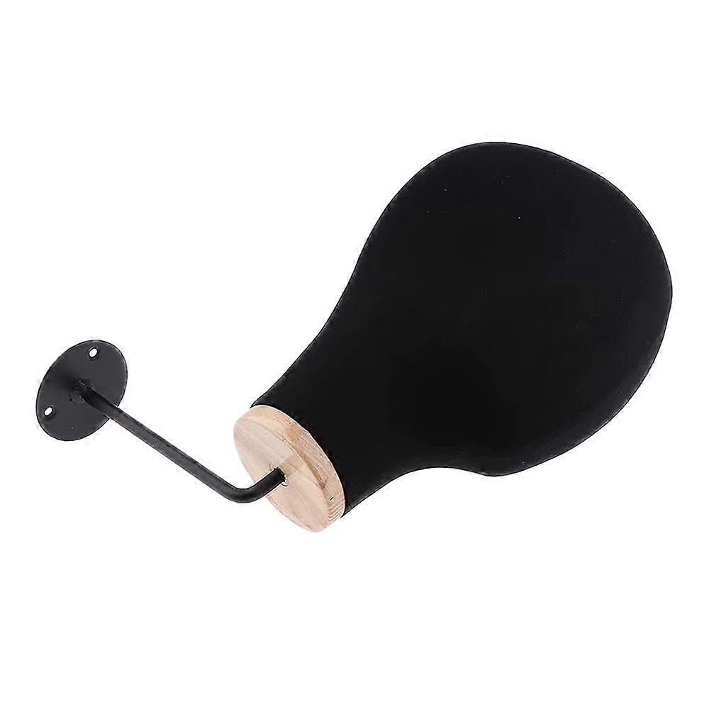 21 Inch Hat Rack Wall Mounted Mannequin Head Display Stand For Wigs And Hats Black