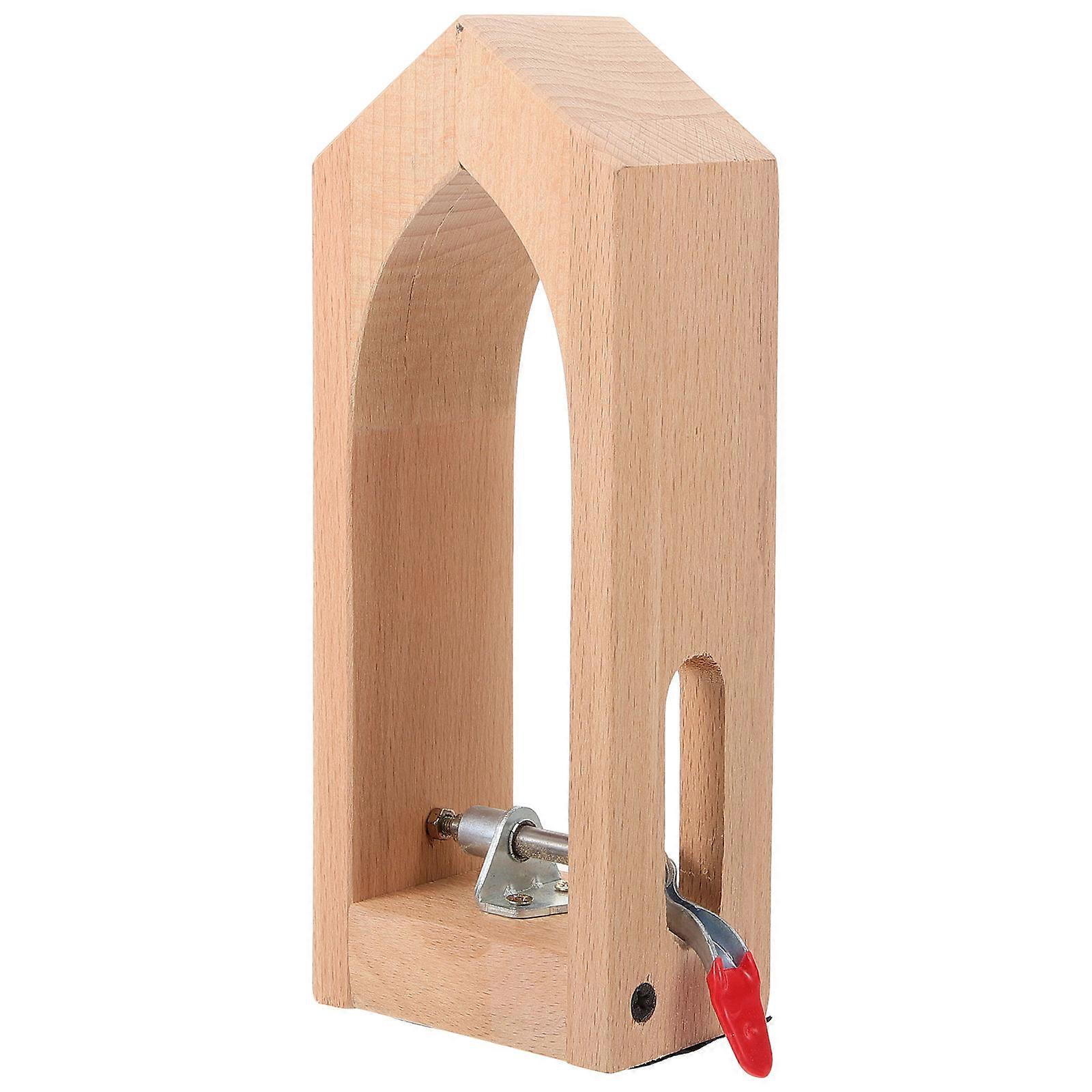 Wooden Sewing Fixing Clamp Tool For DIY Leatherwork Projects With Assorted Color 3Pcs