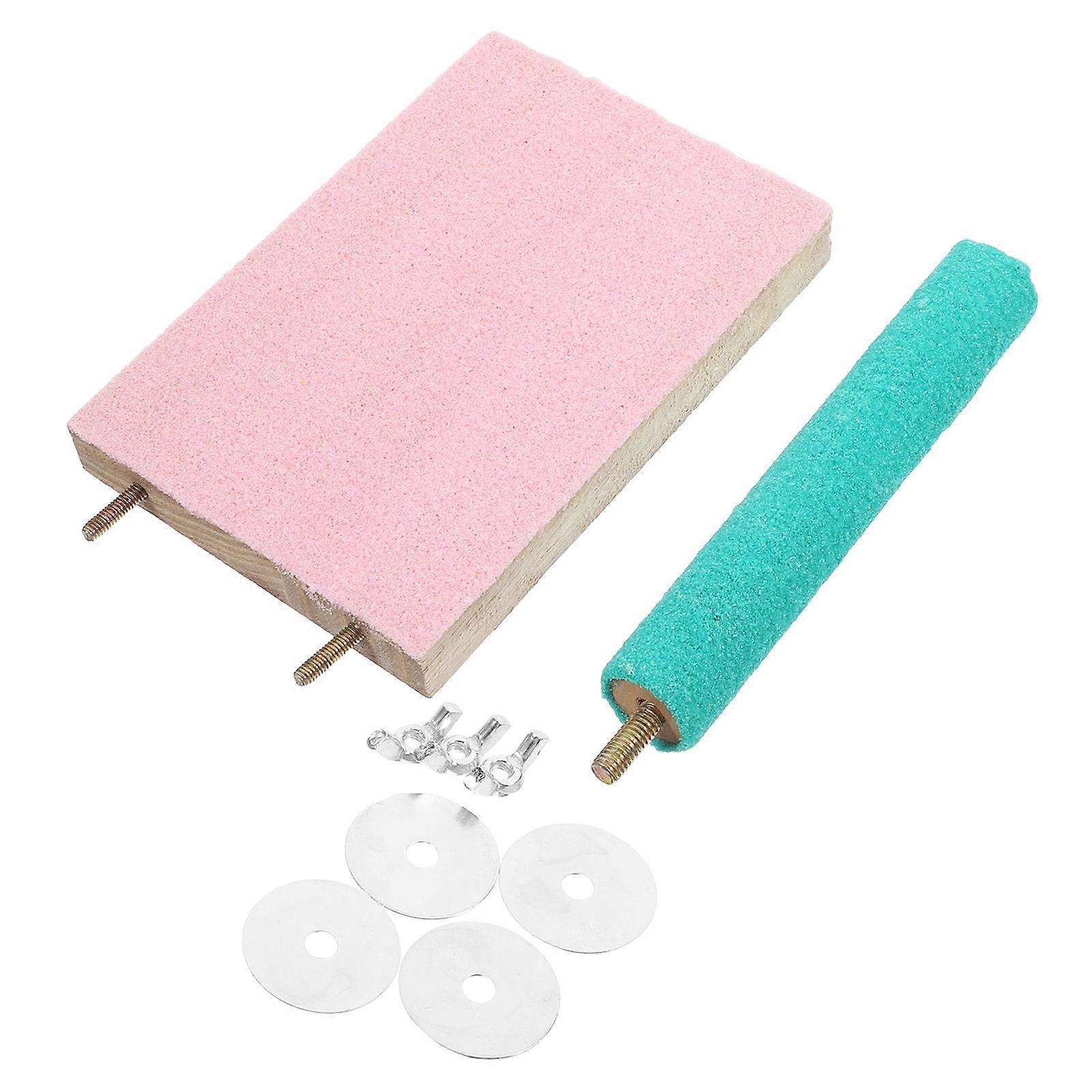 Cage Accessories Bird for Parakeet Claw Grinding 3Sets