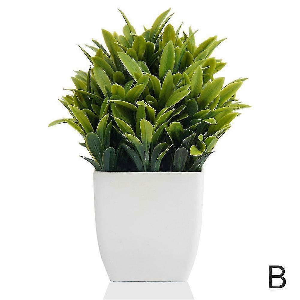 25-26 Artificial Plant Tree Window Sill Office Table Desktop Decoration Plastic Garden