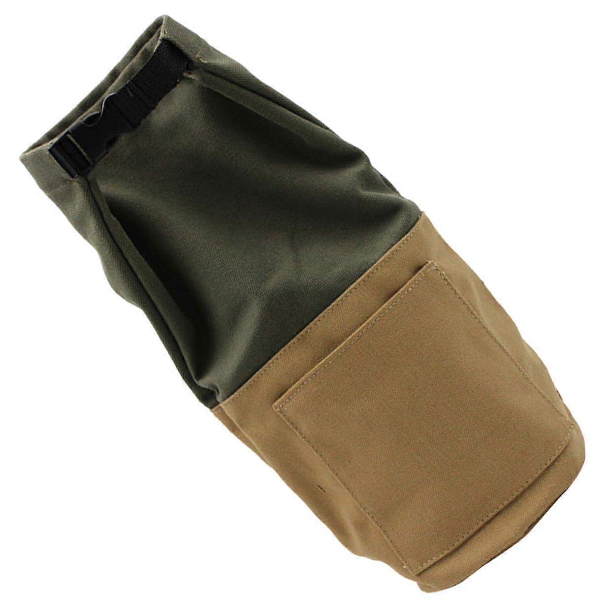 Reusable Kerosene Lamp Bag with Buckle Design for Portable Camping Lantern Storage, Lightweight Compact Pouch for Hiking and Outdoor Tents