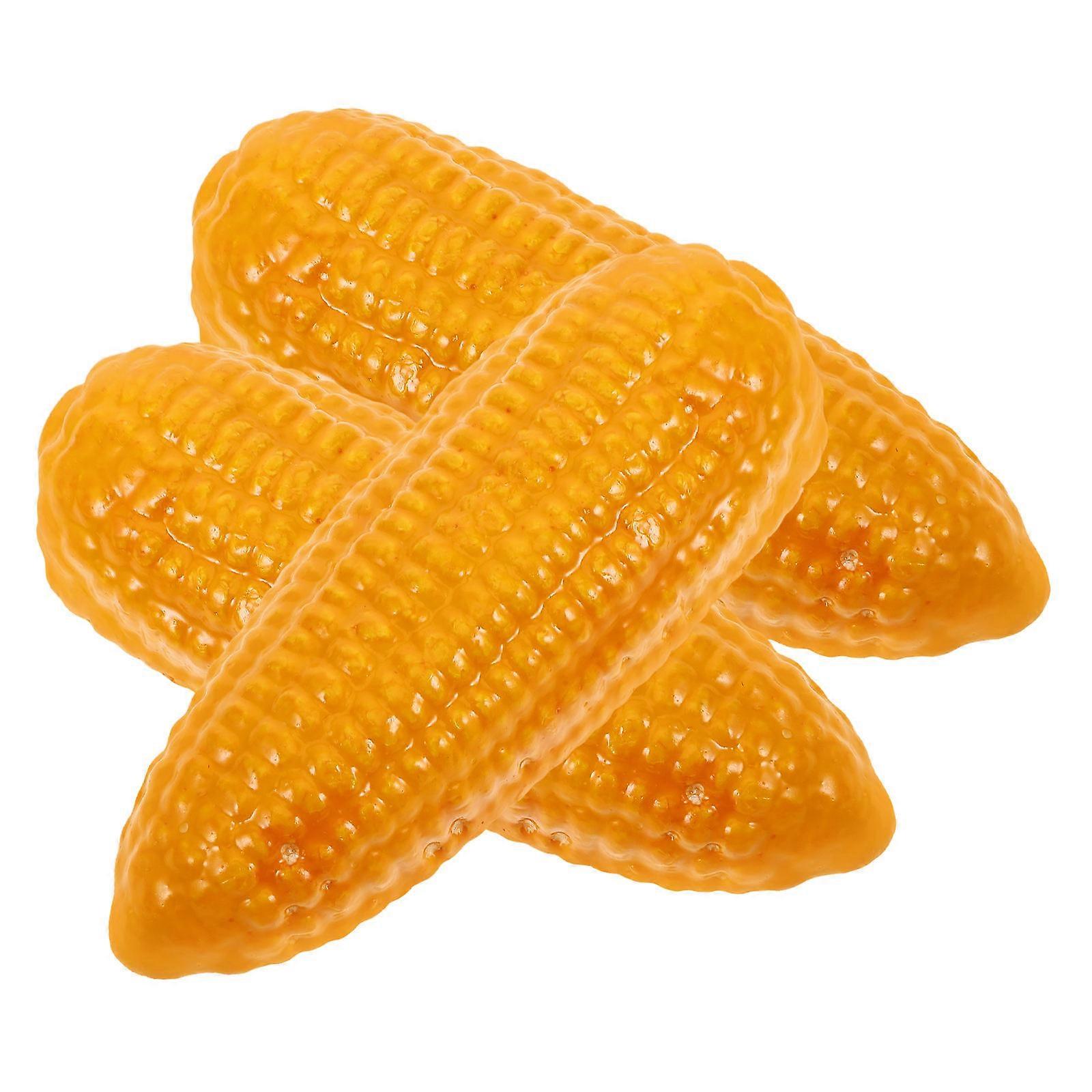 Simulation Corn Artificial Foam Models for Decoration 6Pcs Corn Props