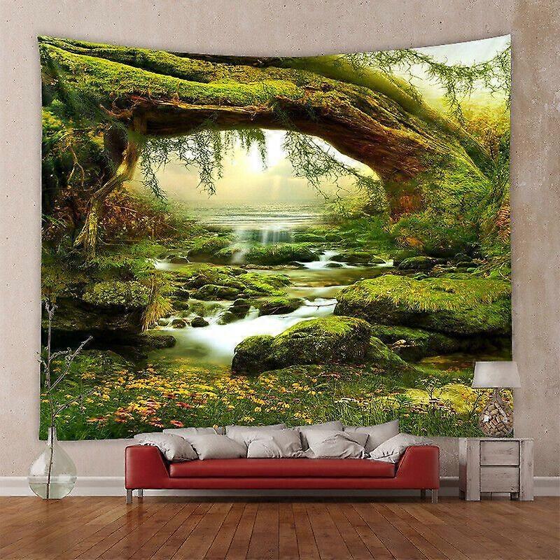 Moss Swamp Tapestry Wall Hanging Bedspread Throw Blanket Backdrop Decor GT 363