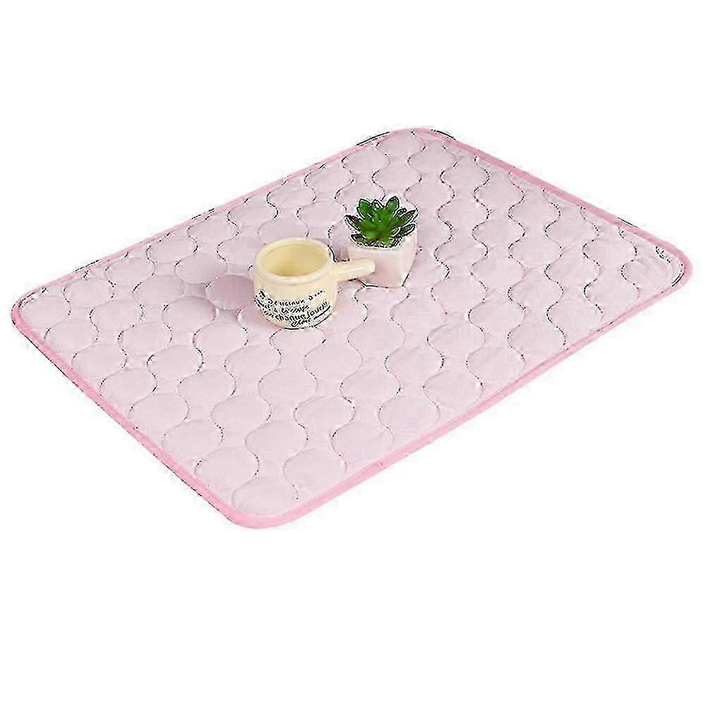 Summer Ice Silk Nest Pad for Small and Medium Pets, Multi-Functional Cooling Bed for UK Summers