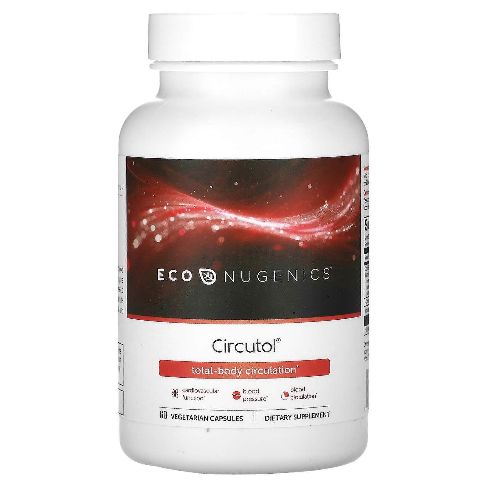 Econugenics, Circutol, 60 Vegetarian Capsules
