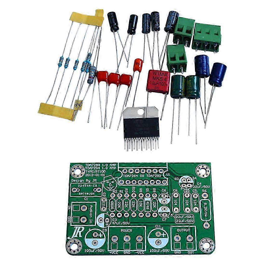 TDA7294 80W 100W Mono Audio AMP Amplifier Board DC30V-40V Kits Fit for TDA7293