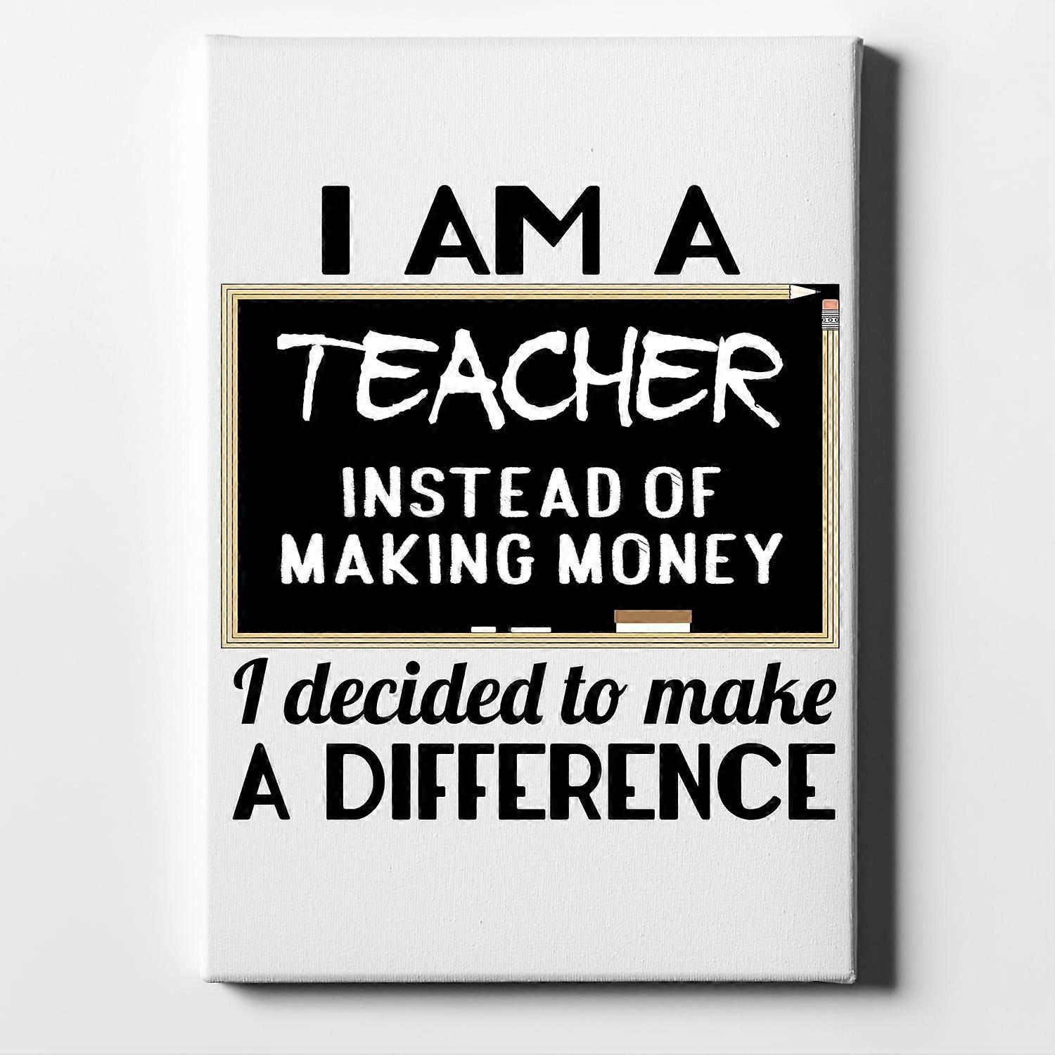 Jeg er en lærer gjøre forskjell ikke penger-ouyab812