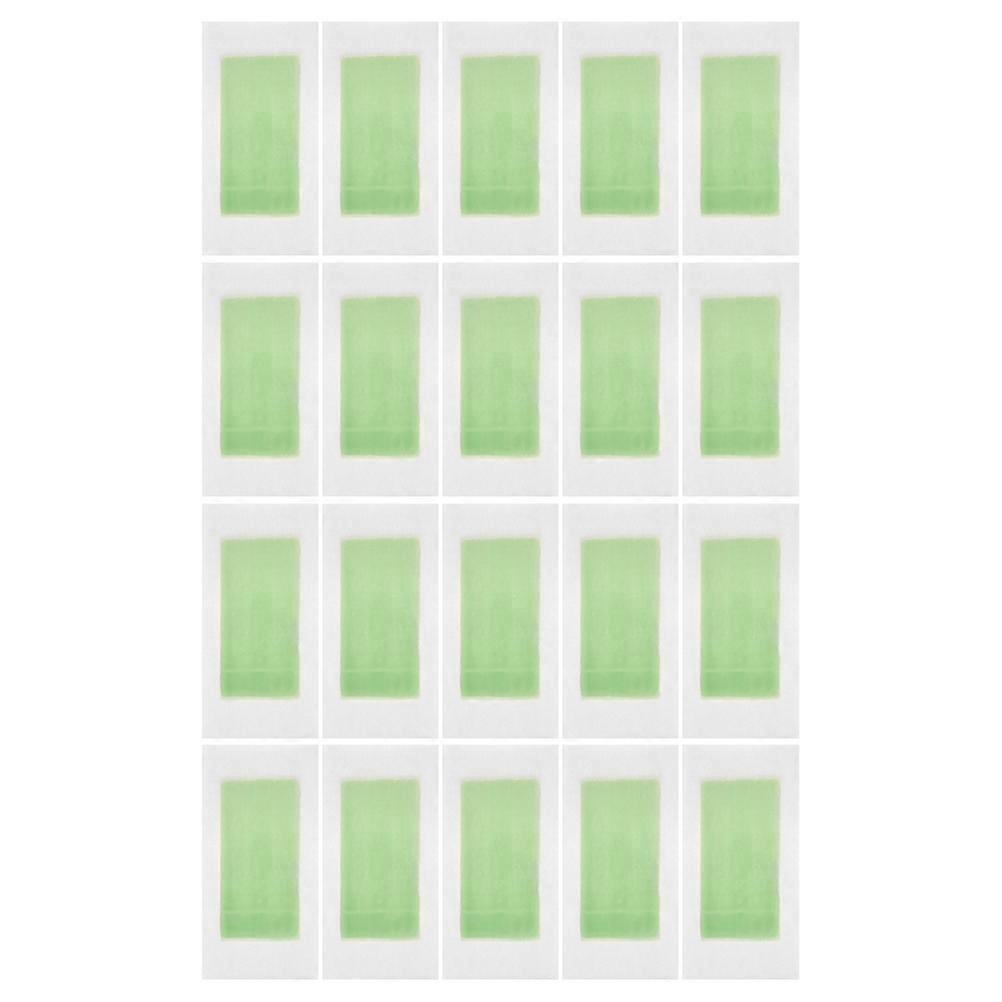 Double Side Depilatory Strips Waxing Strips for Body 20Pcs