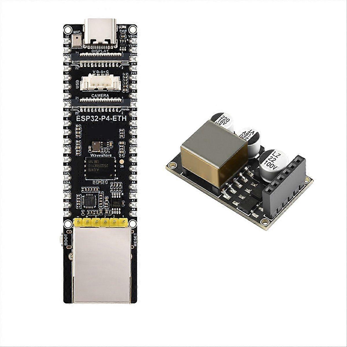 ESP32-P4-ETH Development Board RJ45 MIPI- Interface 40PIN GPIO 32MB PSRAM for AI with POE