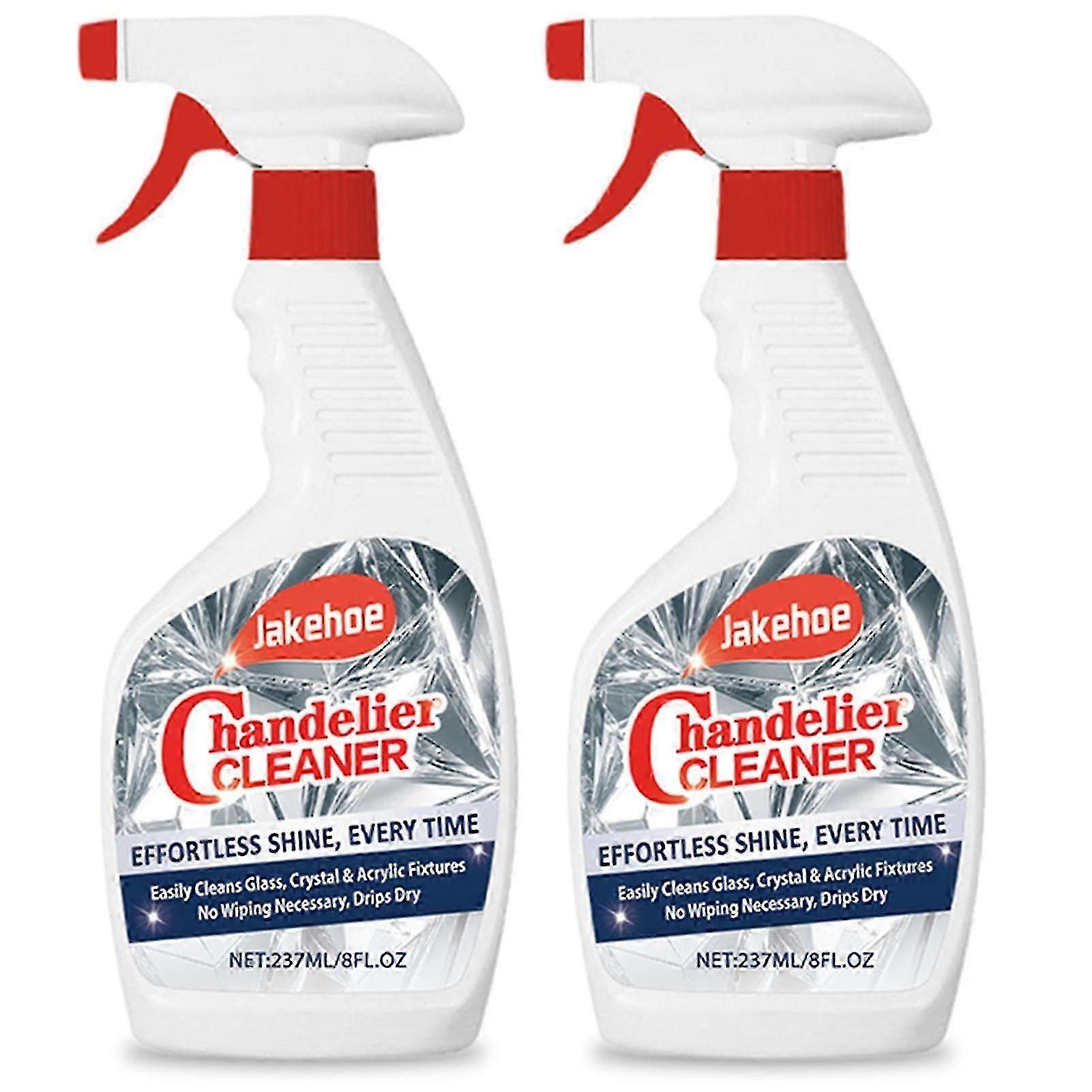 תרסיס לניקוי זכוכית לנברשות ללא ניגוב