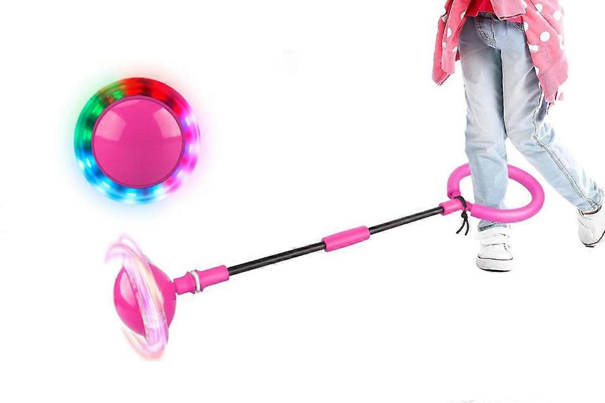 Flashing Skip Ball It Jump Toy for Adult Rotation Ankle Sports