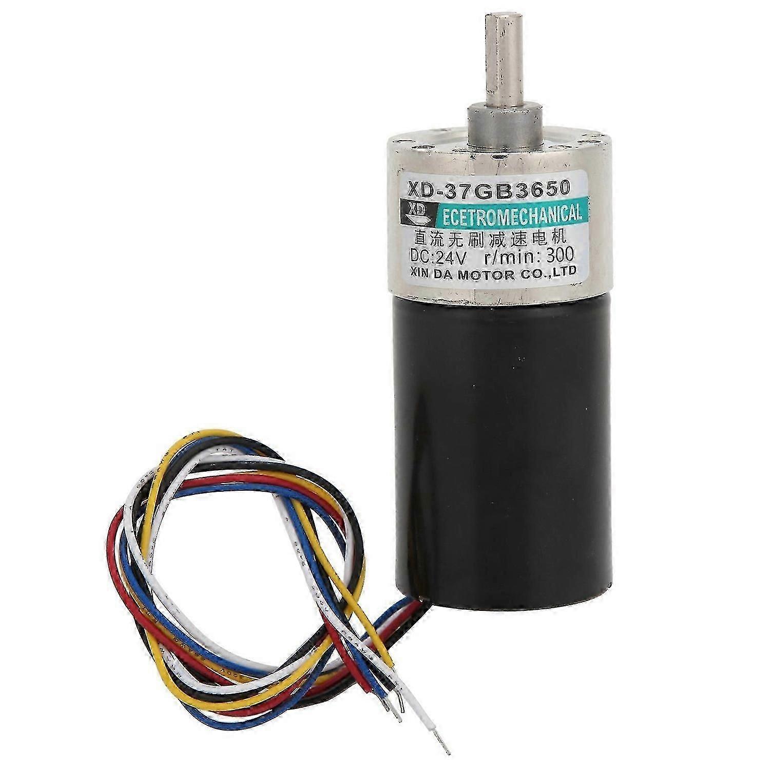 DC Brushless Motor Mini Speed Reducer 24V CW/CCW for CNC Machine Tool XD-37GB3650300rpm/min