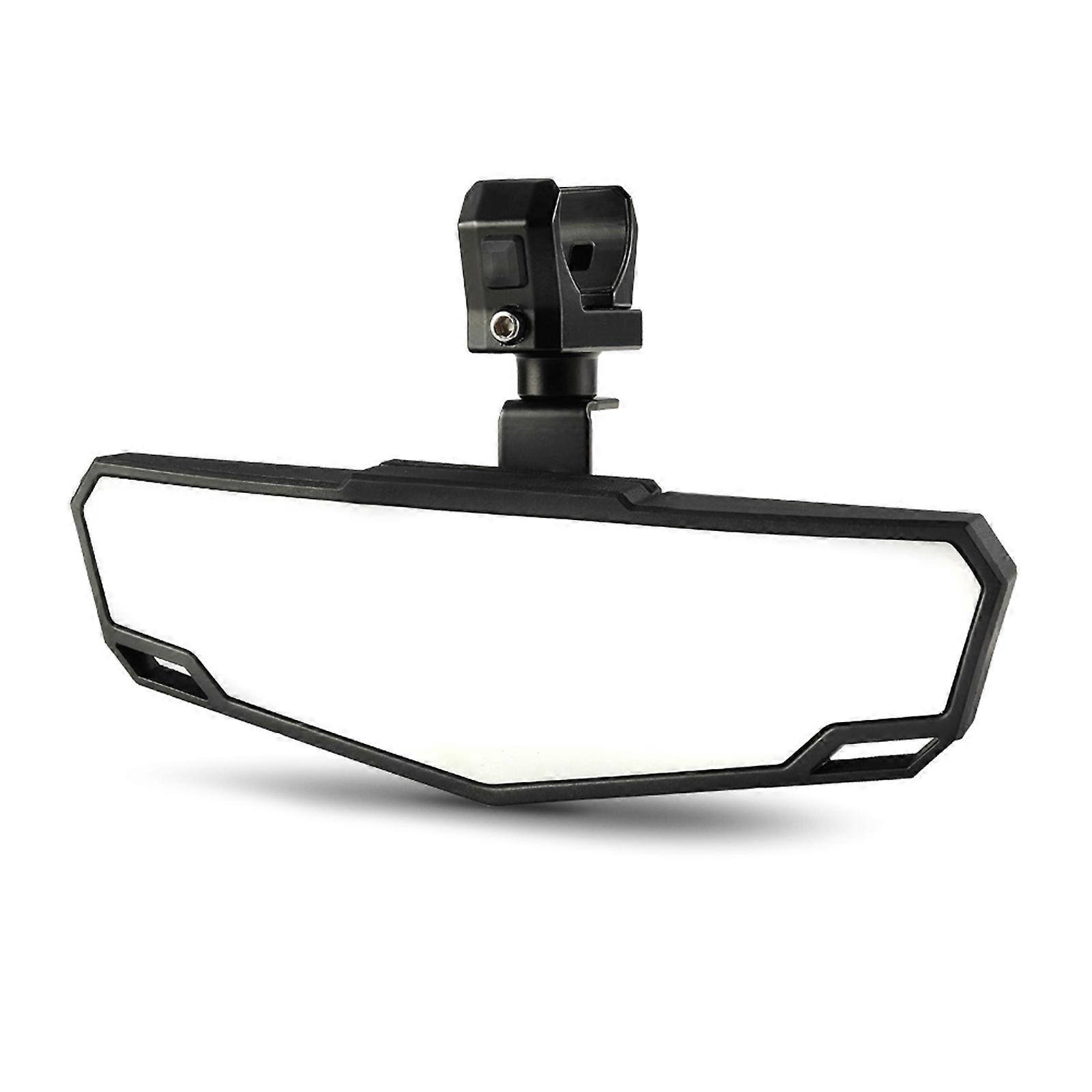 Wide Angle Convex Rear View Mirror Suitable For Off Roading Vehicles Adjustable Mounting Bracket Fit Multiple UTV Models Multicolor