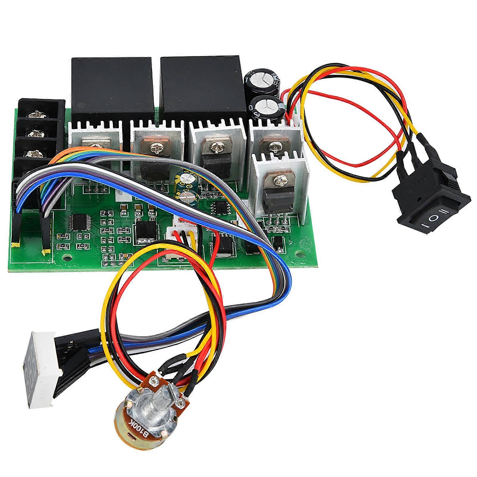 PWM DC Motor Speed Controller CW/CCW Switch 0~100% 80A 12V/24V/36V/48V