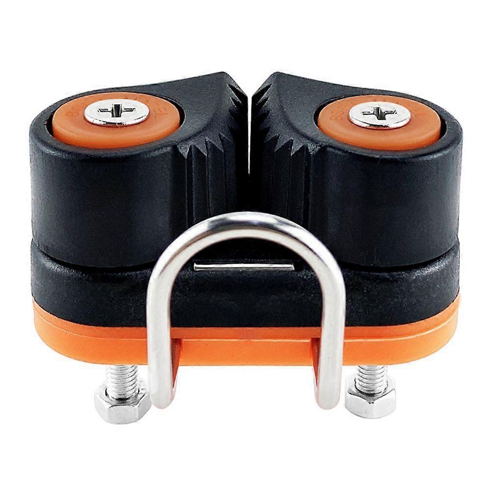 Voilier Composite 2 rangées à roulement à billes Cale de came avec anneau de tête Orange