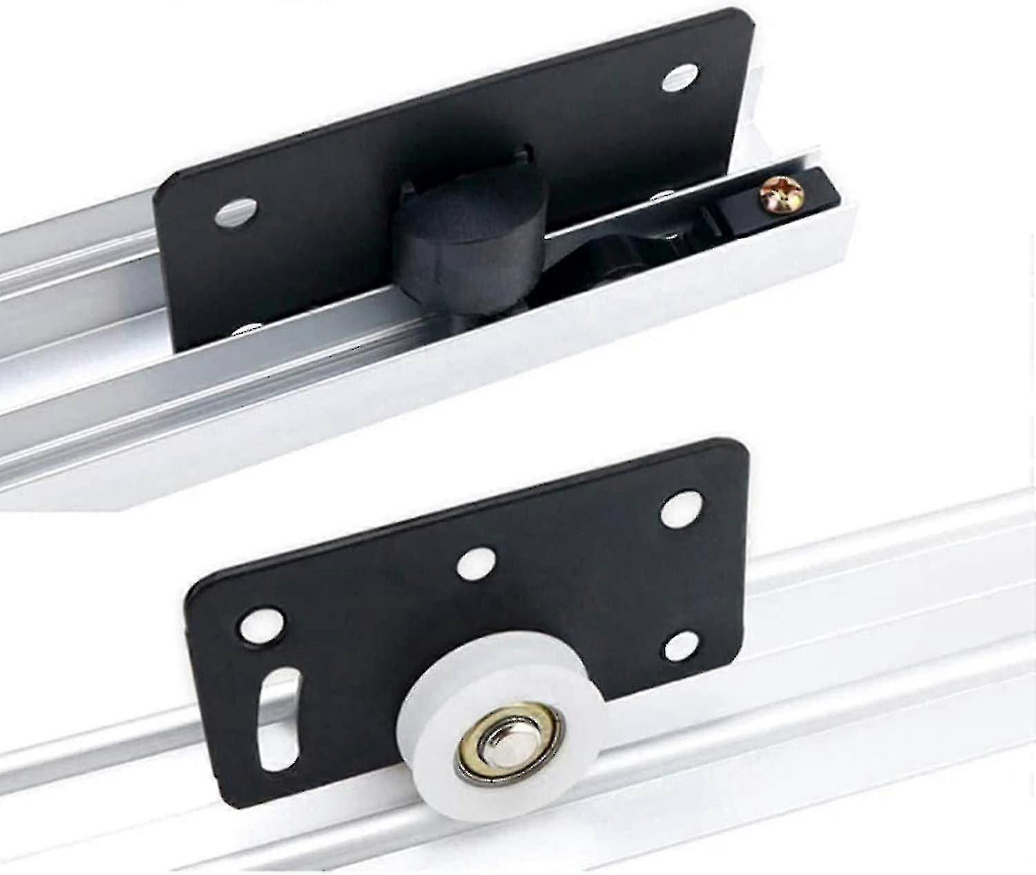 縁起の良い-4pcsスライドドアナイロンホイールキット30mm家具フィッティングスライディングドアフィッティングヘビーデューティワードローブキャビネットA