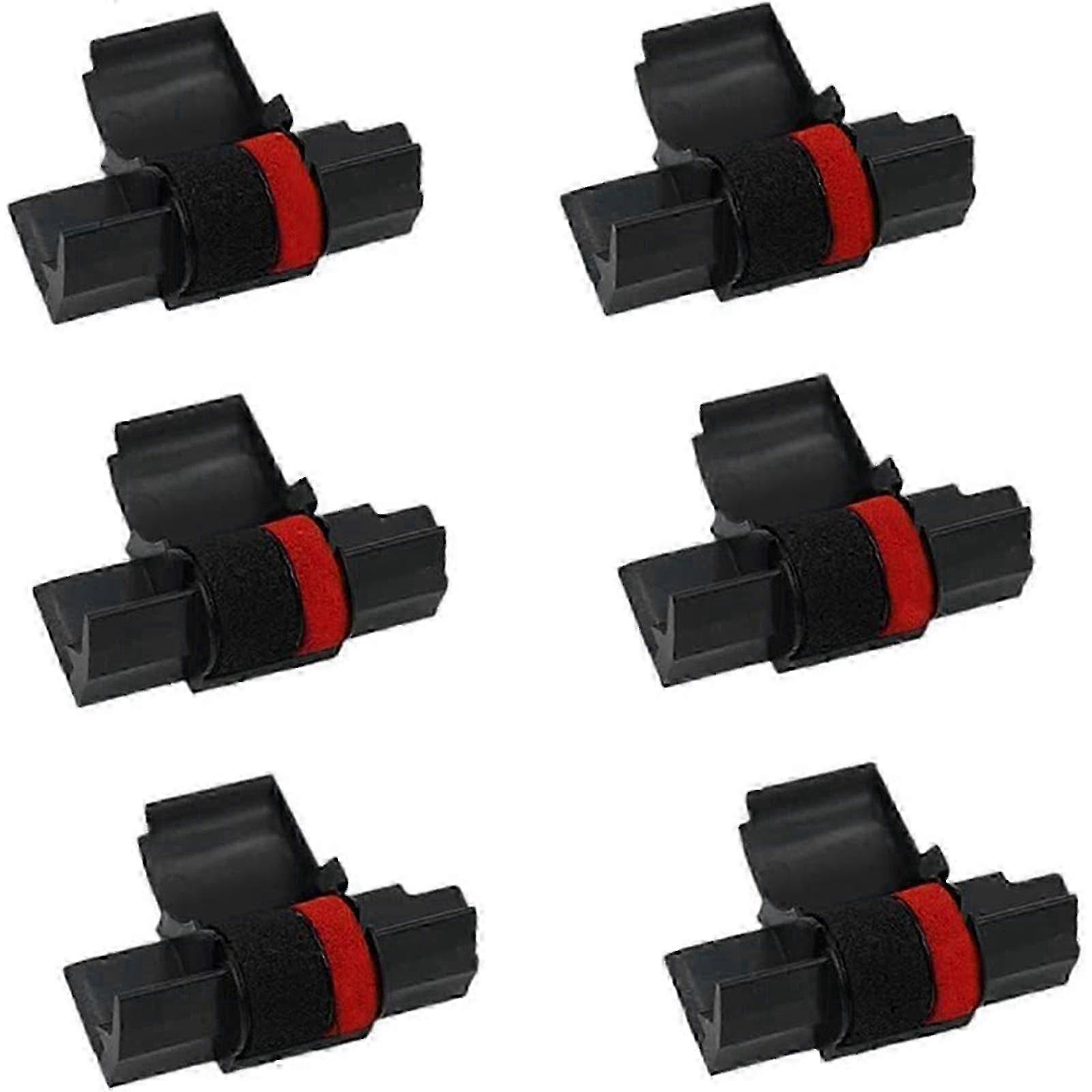Calculator ink rollers for IR40T - 6PCS set compatible with CX-120