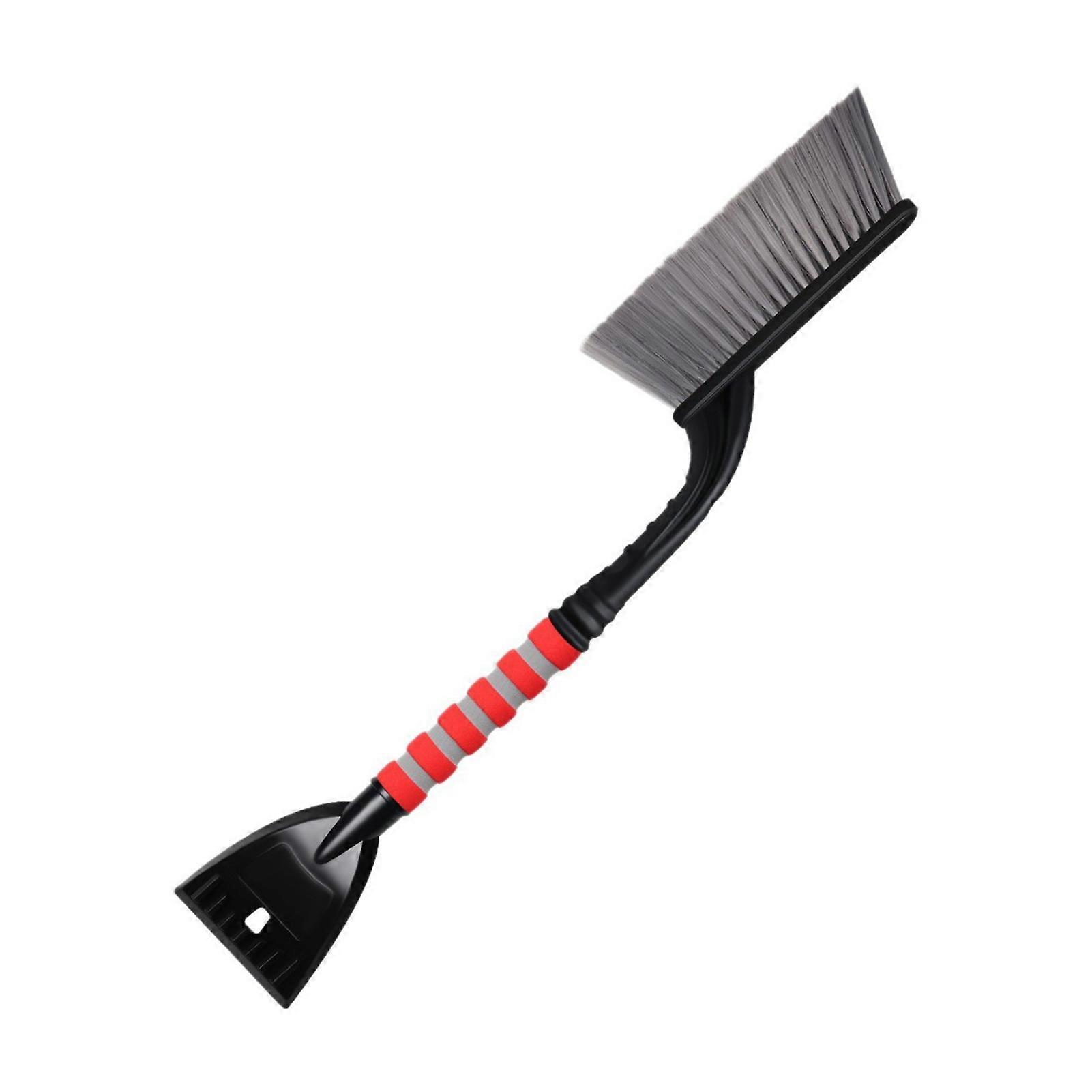 Car Snow Shovel Brush Deicing Scraper Removable Windshield Retractable Multi-Purpose Winter Cleaning Tool with Foam Handle And Snow Trough