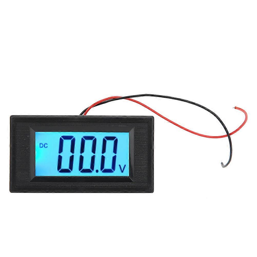 YB5135D LCD Digital Display Two Wire DC Voltage Meter Monitor Voltmeter(Half Seal DC3.5V-30V)