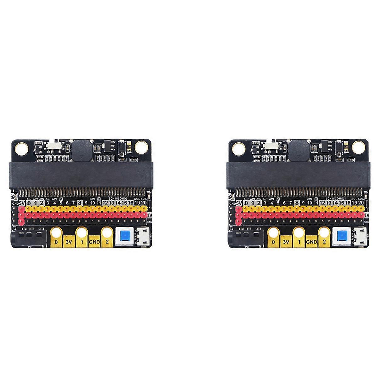 2X for Microbit Expansion Board IO BIT V2.0 :Bit Horizontal Adapter Plate