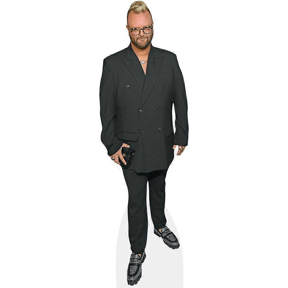 Brad Kearns (Black Outfit) Cardboard Cutout (lifesize OR mini size). Standee. Stand Up.