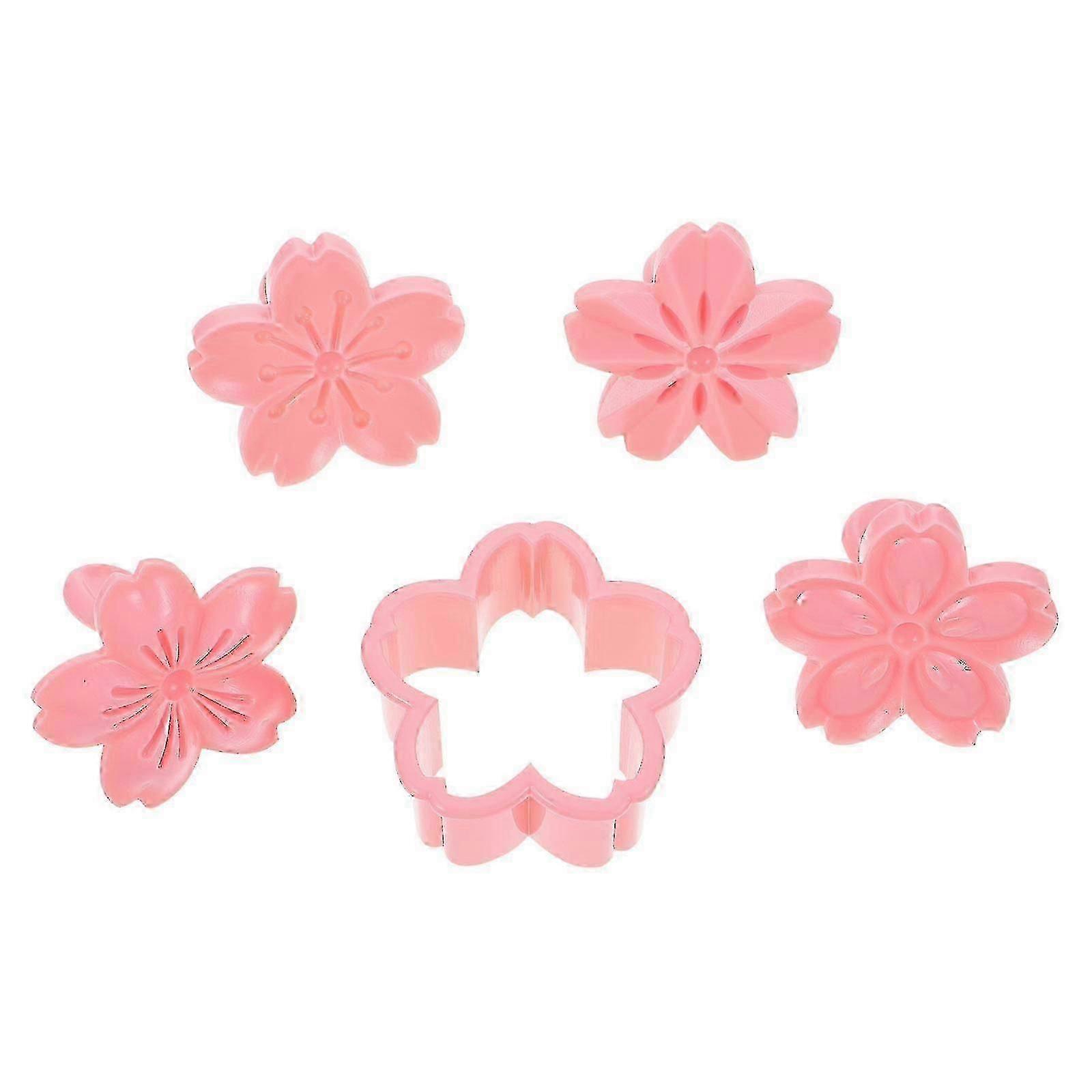 Biscuit Molding Kit with Cherry Blossom Theme DIY Cookie Baking Utensils