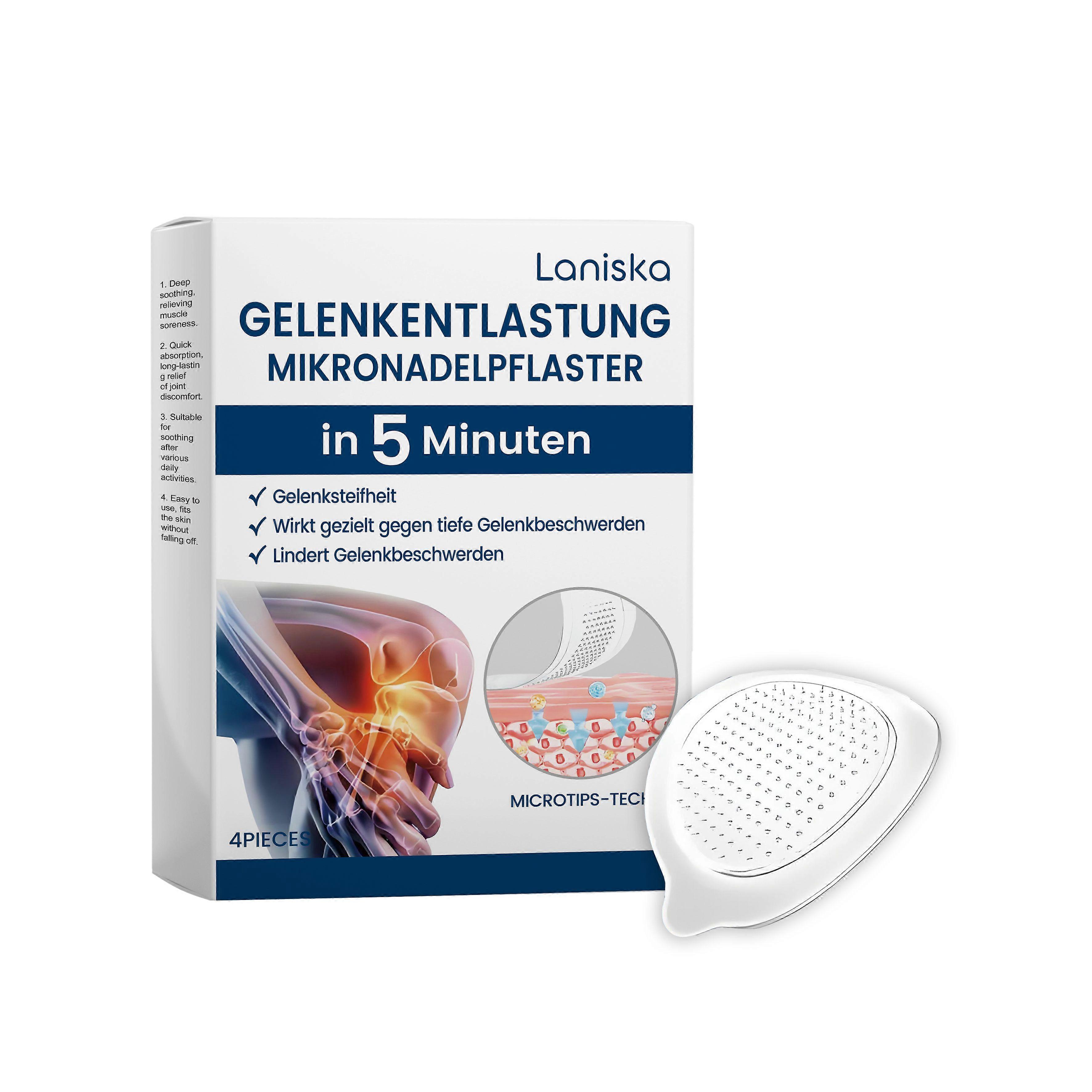 Laniska Joint Care Patches, With Gentle Ingredients, Nourish And Comfort The Skin Of Joints. They Are Daily Care Patches