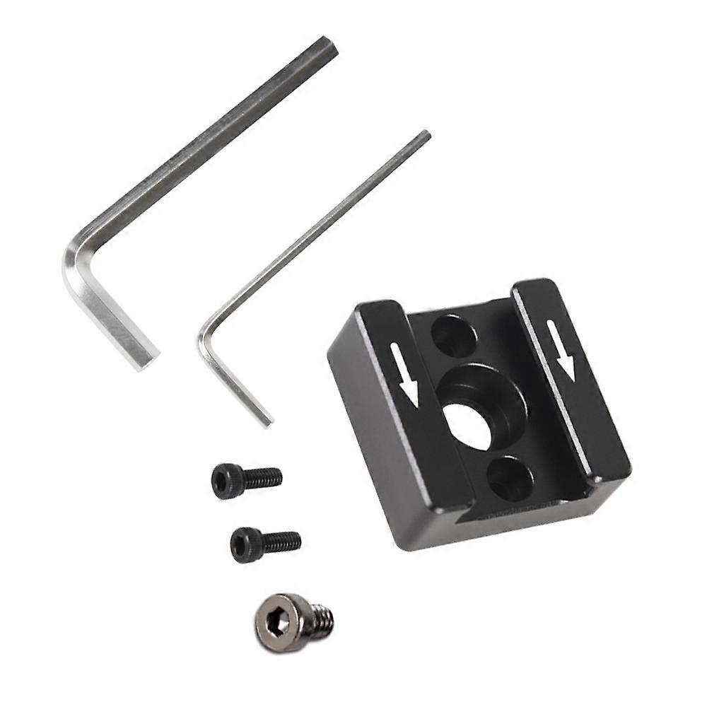 Cold Hot Shoe Mount Adapter Flash LED Light Microphone Monitor Mounting 1/4inch Thread For DSLR Camera Cage Rig Multicolor